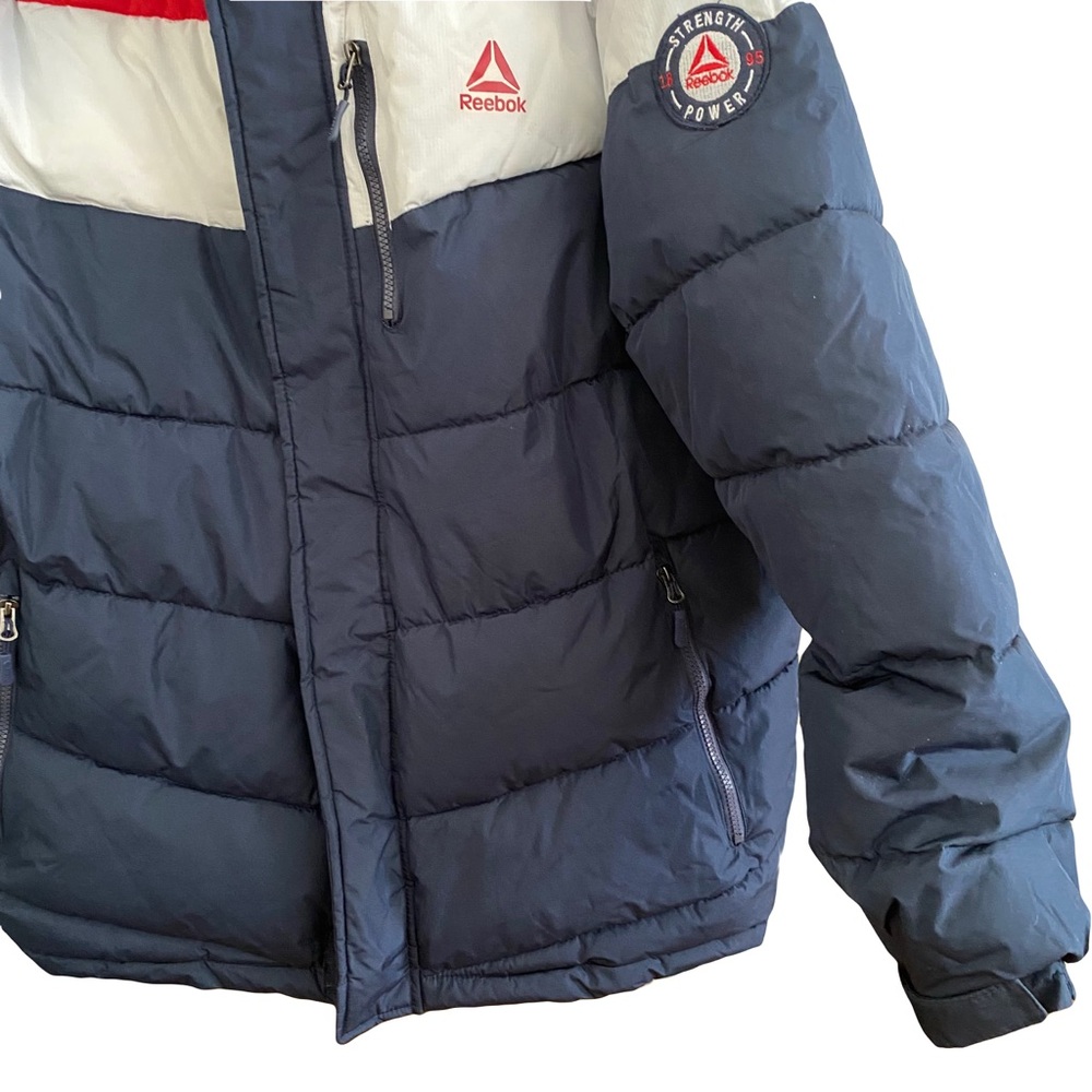 Reebok Colorblock Puffer Jacket - Picture 4 of 8